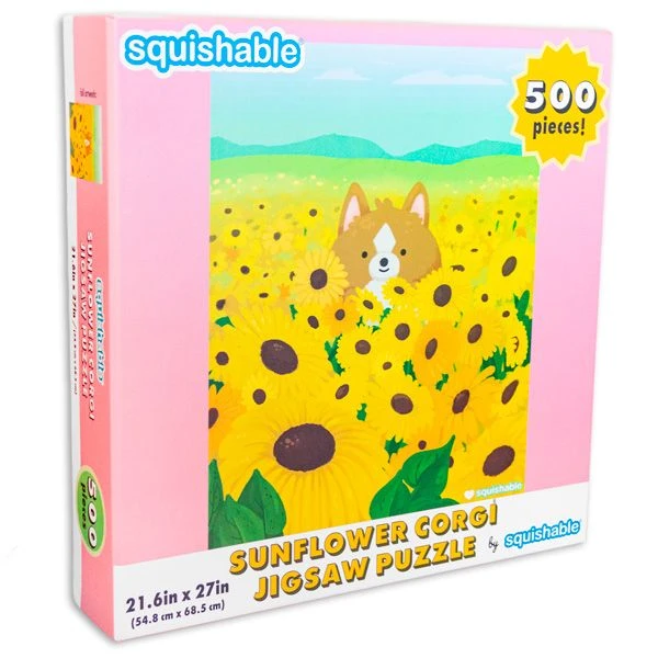 Squishables Sunflower Corgi Puzzle 3 Squishables Sunflower Corgi Puzzle