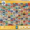 The VW Groovy Bus 2000pc Puzzle -Chessboard Game Store 5887557552673030657 74378