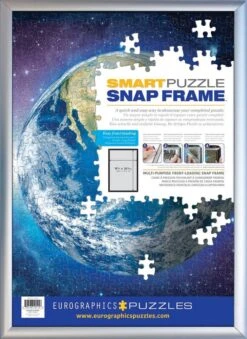 Smart Puzzle Snap Frame - Silver