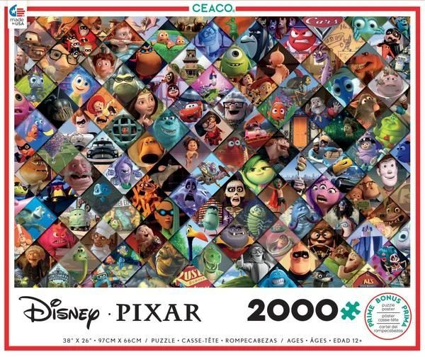 Disney/Pixar Pixar Clips 2000pc 3 Disney/Pixar Pixar Clips 2000pc
