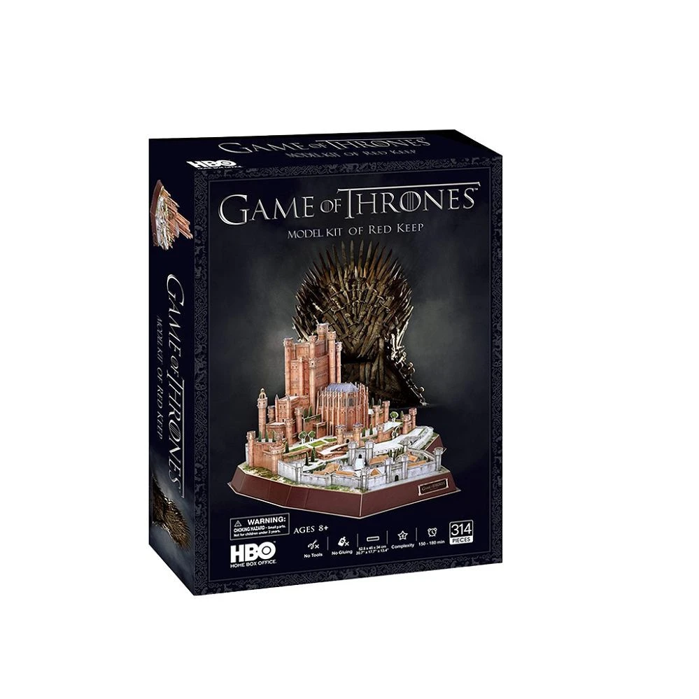 ASMODEE 4D Game Of Thrones Paper Red Keep Puzzle 3 ASMODEE 4D Game Of Thrones Paper Red Keep Puzzle