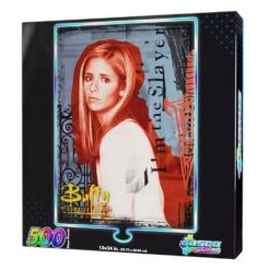ASMODEE Buffy The Vampire Slayer Foil 500pc Puzzle - Slayer