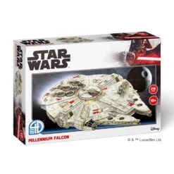 ASMODEE 4D Star Wars Millennium Falcon Paper Model