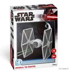 ASMODEE SW Tie Fighter LN Paper Model