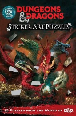 D&D Sticker Art Puzzles