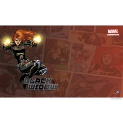 ASMODEE Playmat Black Widow