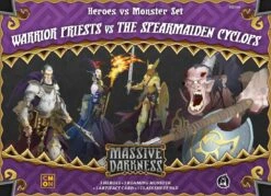 Other Massive Darkness: Heroes & Monster Set – Warrior Priests Vs The Spearmaiden Cyclops