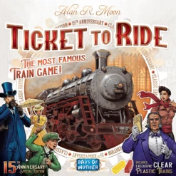 ASMODEE Ticket To Ride: 15th Anniversary Special Edition